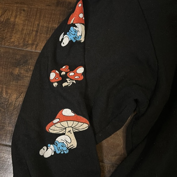 SOLD Vintage Sleepy Smurf Hoodie - Picture 5 of 5